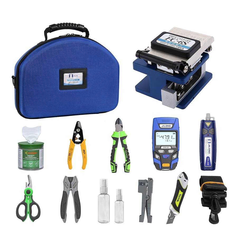 JFH Series FTTH Tool Kit JILONG Optical Power Meter OPM-22